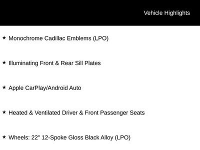 2023 Cadillac Escalade Sport Platinum