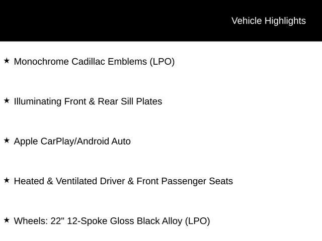 2023 Cadillac Escalade Sport Platinum