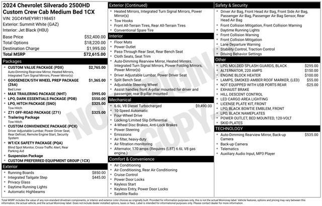 2024 Chevrolet Silverado 2500 HD Custom