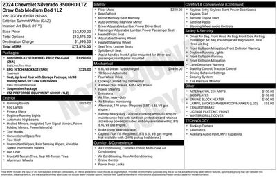2024 Chevrolet Silverado 3500 HD LTZ