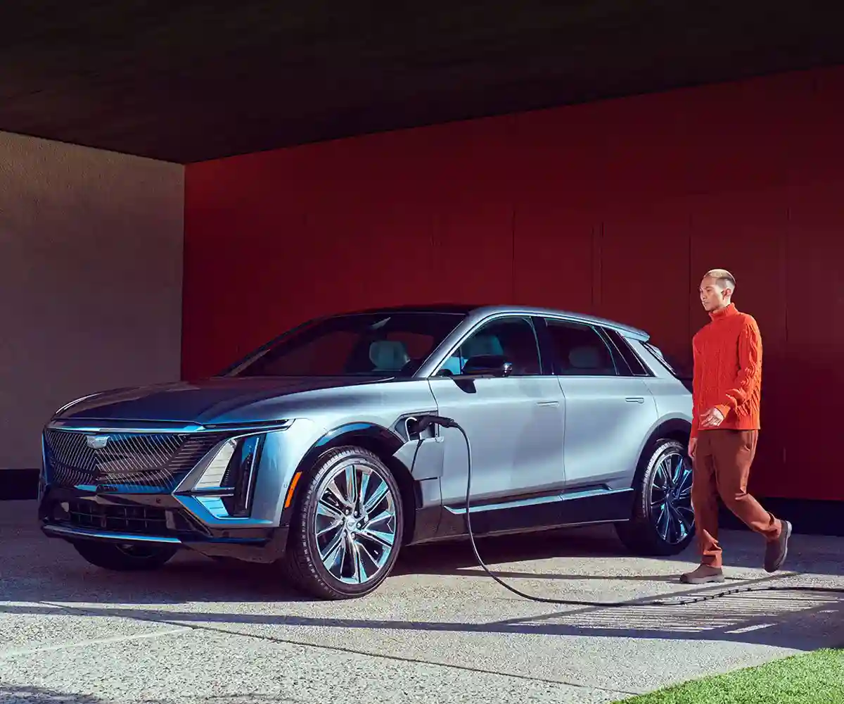 Cadillac Lyriq charging