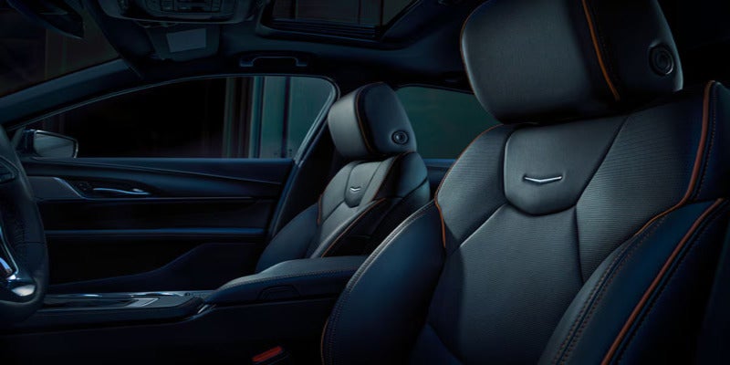 Explore the new 2025 Cadillac CT4 interiors at Airport Cadillac in Medford, Oregon