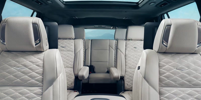 2026 interior of Cadillac Escalade