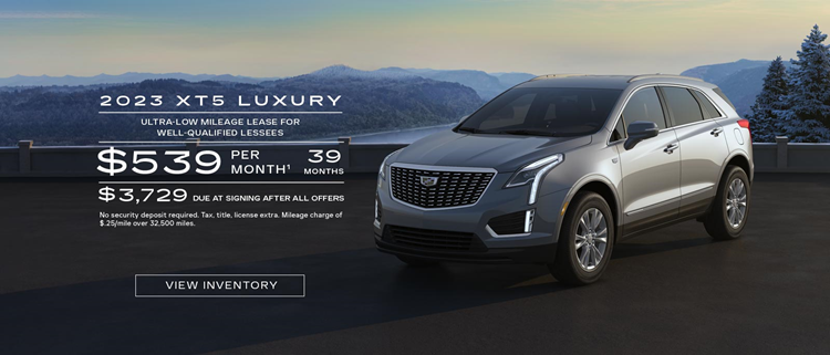 2023 XT5 Luxury Lease for $539 per month